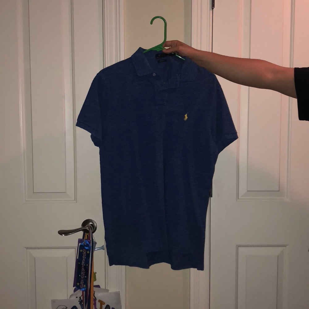 Blue polo